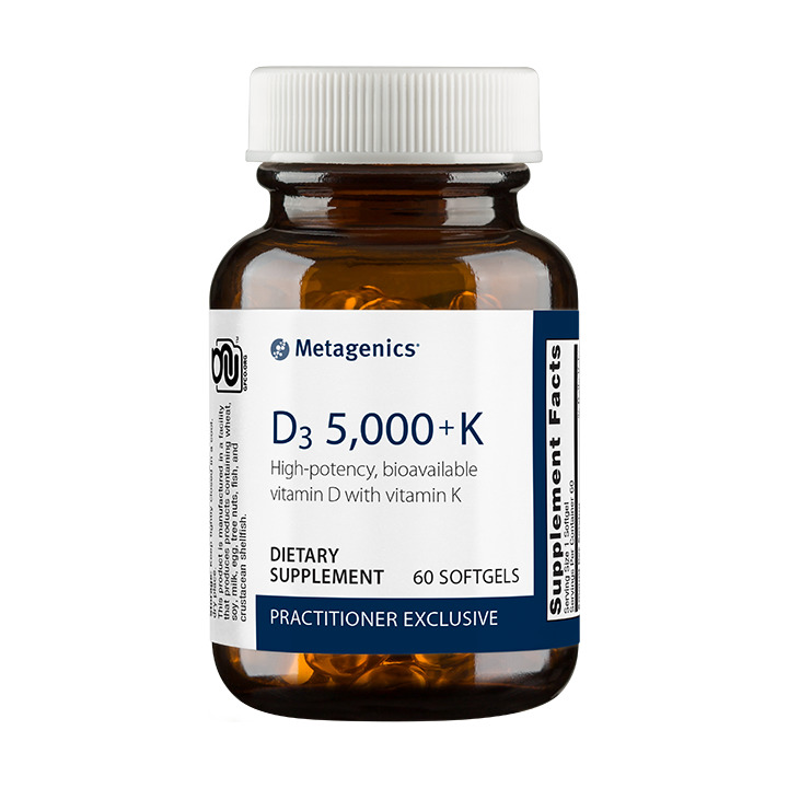 Vitamin D3 5,000 with Vitamin K 